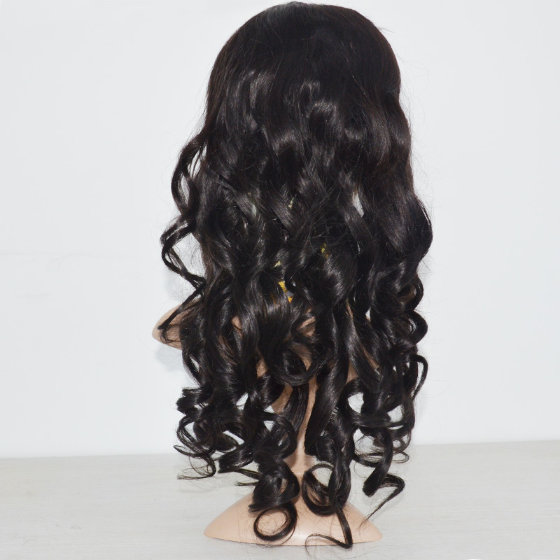 Top quality nature color loose wave wholesale wig human hair wig  virgin hair wigs YL210